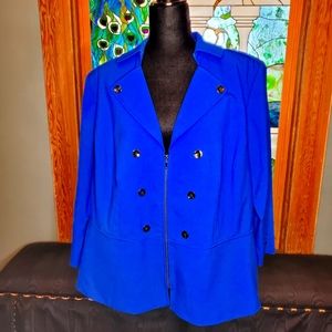 Tahari Royal Blue Blazer
